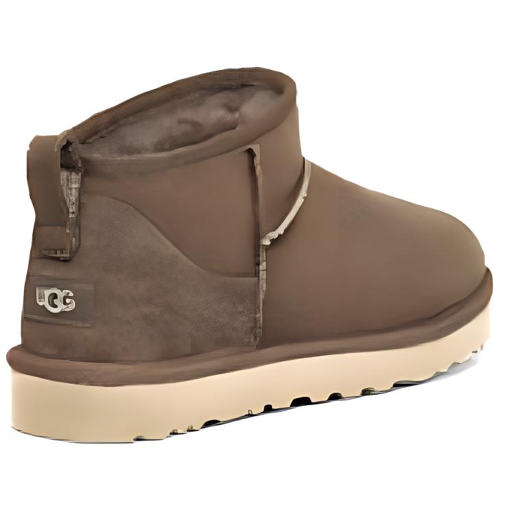UGG Классические ультра мини-кеды Hickory мужские коричневые 1137391-HCK