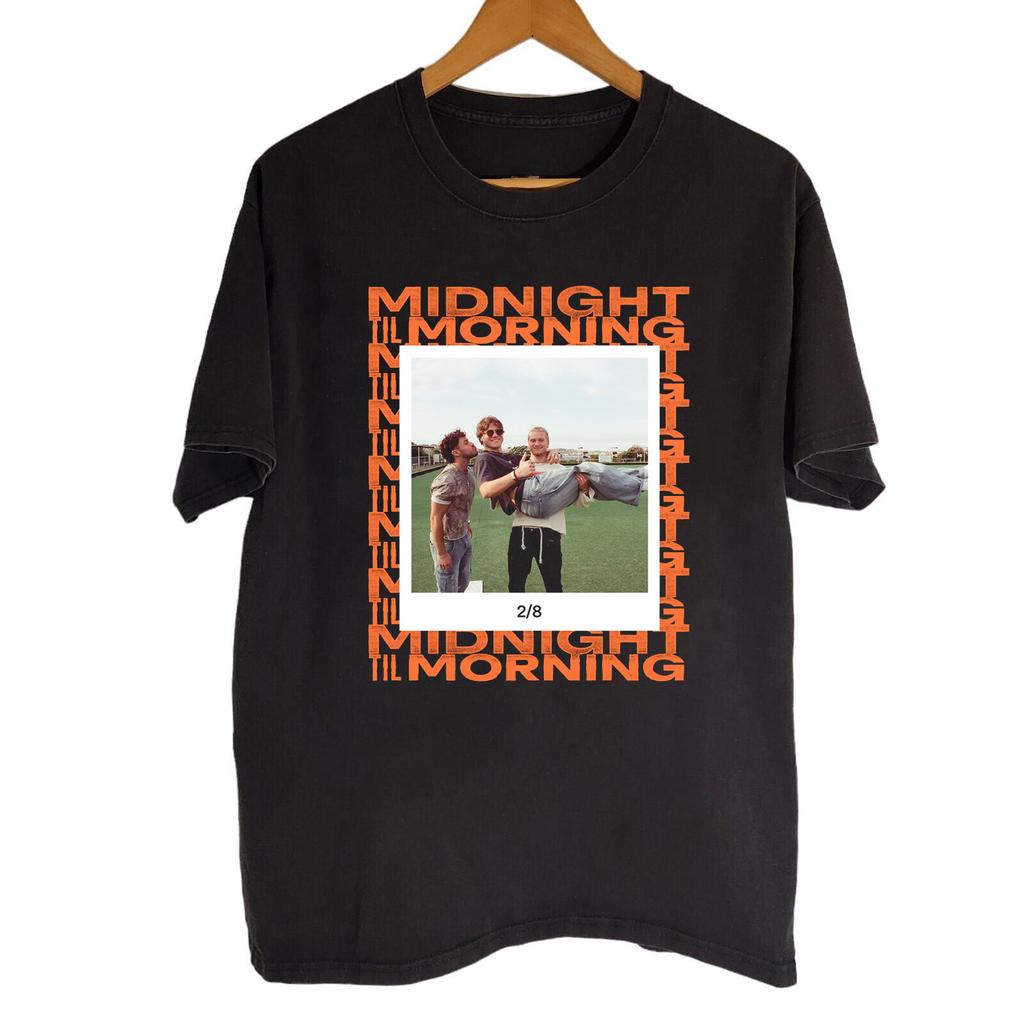 NEW! Midnight Til Morning Black T-shirt Full size S-5XL HL250