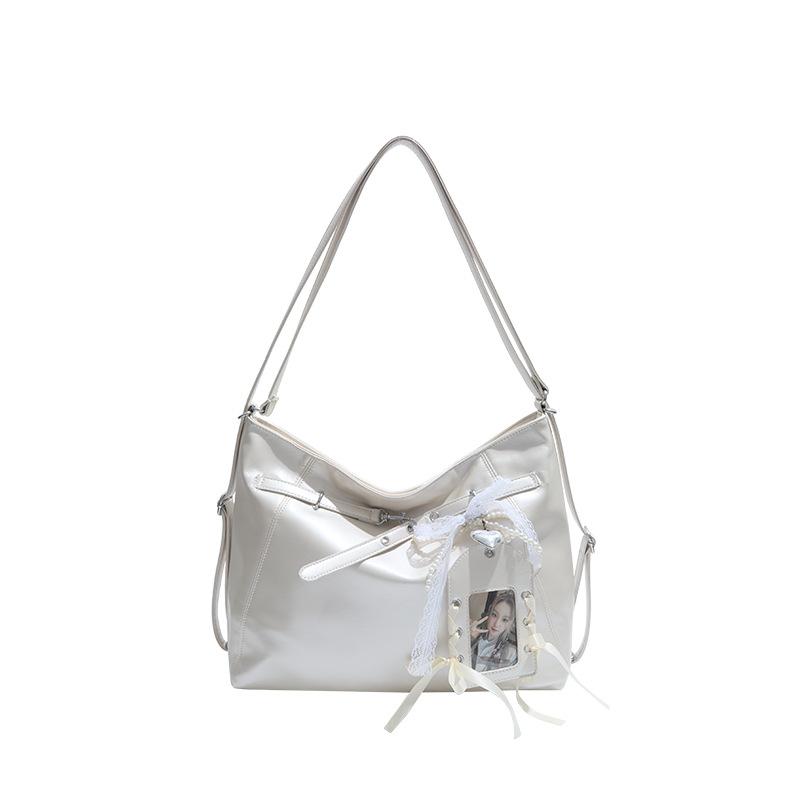 Повседневная большая вместительная сумка-тоут на одно плечо, универсальная для поездок на работу и различных способов ношения