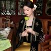 Новый китайский осенний новый национальный стиль высококачественный бархатный кардиган с вышивкой, хлопковая куртка, комплект с подтяжками N9161
