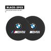2PCS Suede Car Coaster Water Cup Slot Non-Slip Pad For BMW Performance X1 X3 X5 E39 E46 E90 F20 E60 F30 M3 M5