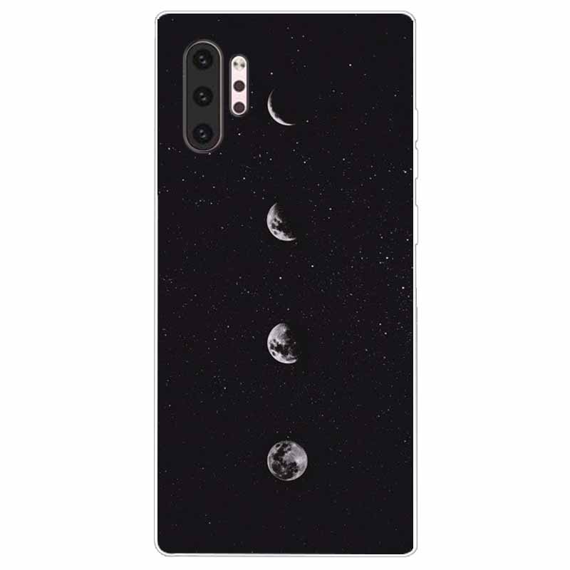 Phone Case For Samsung Note 10 Pro Plus Cover Note10 Silicone Soft Painted Wolf Coque for Samsung Galaxy Note 10 Lite TPU Bumper
