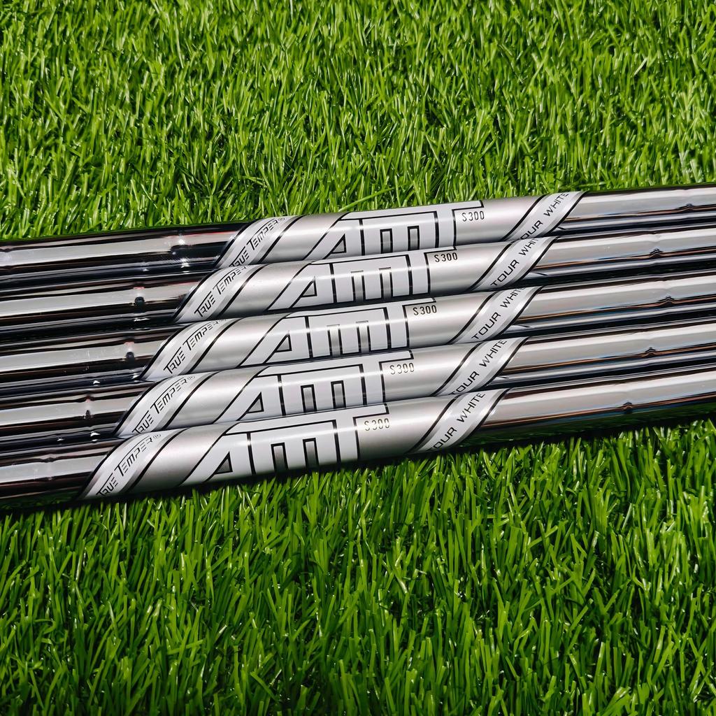 Железный Шарнир Клюшки для Гольфа True Temper AMT-S300 TOUR WHIT Конический Наконечник 0,355 дюйма Длина 39 дюймов Стальной Железный Шарнир
