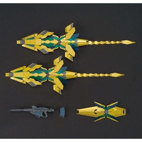 HGUC Mobile Suit Gundam NT Unicorn Gundam Unit 3 Phenex (Unicorn Mode) (Narrative Ver.) Gold Coated 1/144 Scale Pre-Colored Plastic Model
