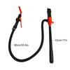Car Fuel Transfer Pump W/Flow Control Nozzle Liquid Transfer Pump 2.4 Gallons Per Min Liquid Gasoline Tuning Fuel Gasoline Pump