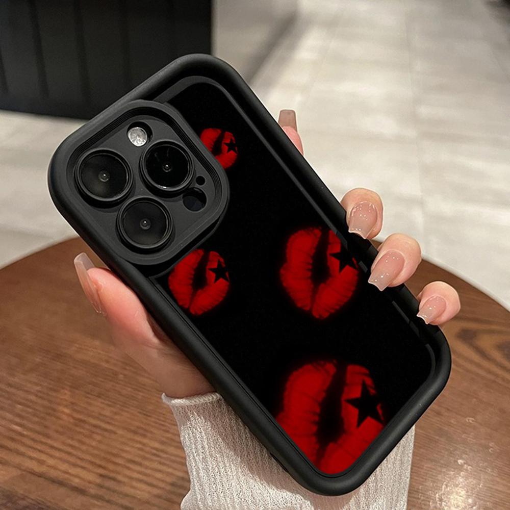 LZ19 Lips kiss art силиконовый чехол для телефона Xiaomi 11 Lite 5G 14T Redmi 14C 13C A3 Note 12 11 9 10 13 Pro Plus противоударный задний чехол