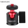 VBESTLIFE Metal 360 Degree Swivel Mini Ball Head 14" Screw Mount for DSLR Camera Fill Light