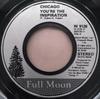 7-дюймовая пластинка CHICAGO  Youre The Inspiration W9126 Full Moon 1985 UK Rock Б/у