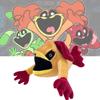 Очаровательная плюшевая кукла Smiling Critters, ультрамягкий короткий плюш, игрушка адский пес