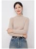 Women's Long Sleeve High-Neck Slim Fit Knit Sweater - 2025 Autumn/Winter Collection