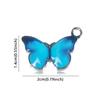 Bracelet Earrings Accessories Handmade Jewelry Animal Pendants Butterfly Charms Blue Enamel