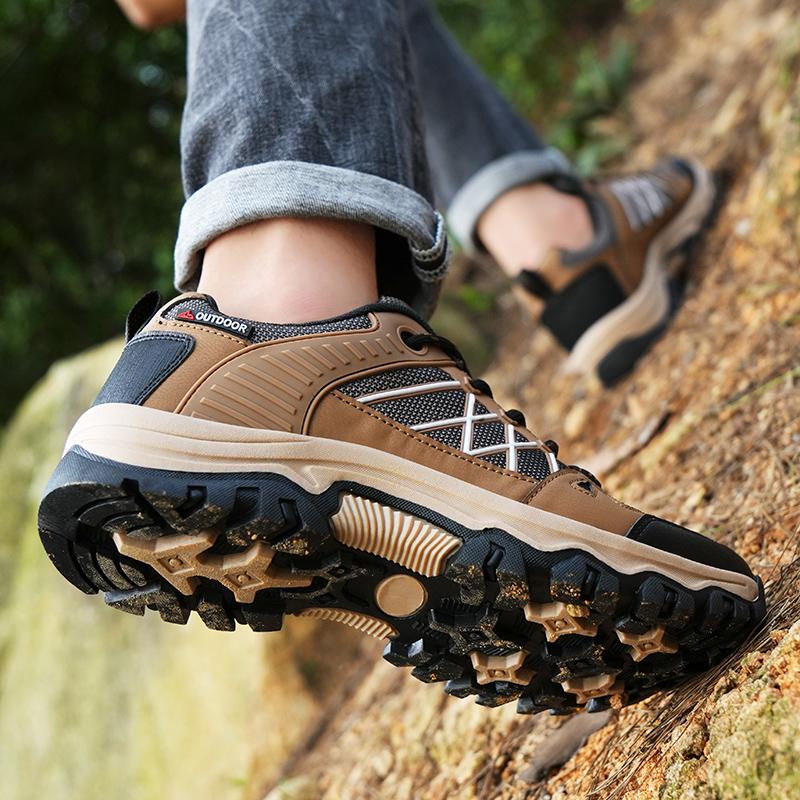 40-46 Men's Plus Size Anti Slip Wear-resistant Fashionable and Casual Outdoor Hiking Shoes Hiking Shoes