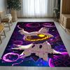 Covor Kawaii Pokemon Pikachu Desen Animat pentru Sufragerie Antiderapant Covor Moale pentru Dormitor Cameră de Joacă Copii Canapea, Decor Acasă Preș Cadou