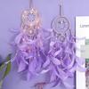 Endless Love Handmade Dream Catcher Gifts with LED Light Dreamcatcher Pendant Creative Hollow Wind Chimes Wall Hanging
