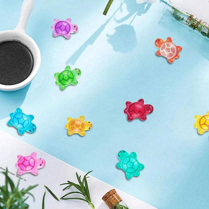 100 шт. Миниатюрные фигурки для пряток, крошечные черепашки для украшения сада фей своими руками, кукольный домик, микроландшафтный дизайн