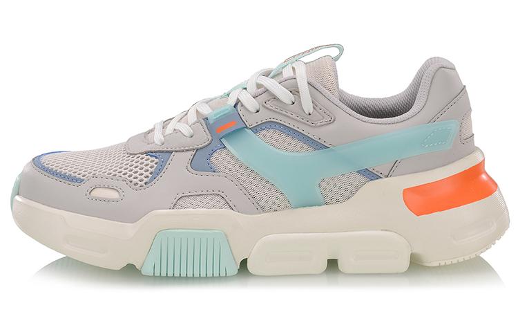 Li Ning Mark Cushioning Slip Resistant Abrasion Resistant Cushioning Slip Resistant Abrasion Resistant Low top AGLP048-4