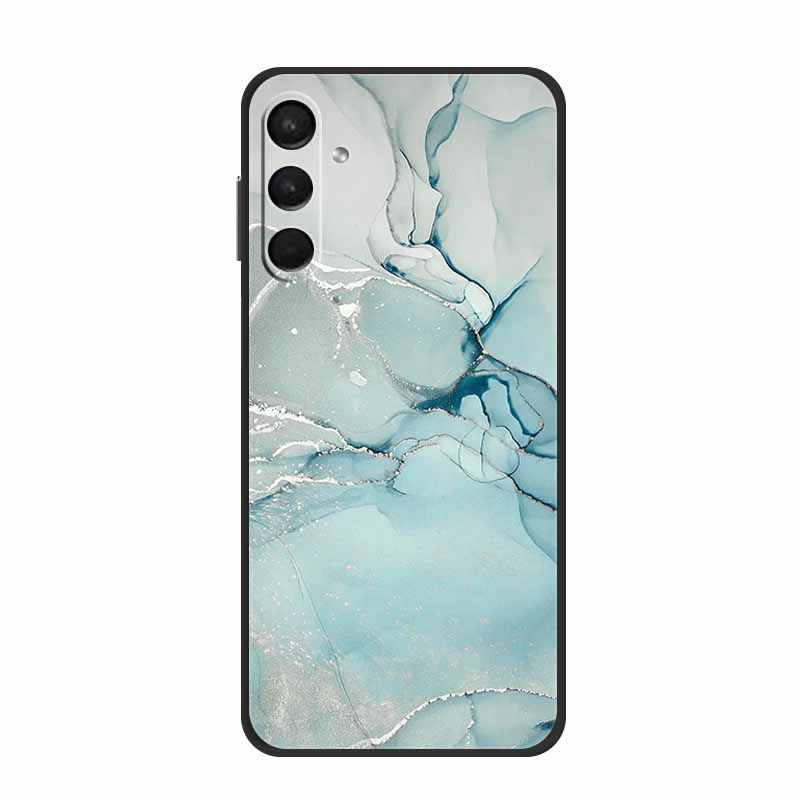 Для Samsung Galaxy M15 F15 5G Чехол Мраморный ТПУ Силикон Мягкая Задняя Крышка Чехлы для Телефона для SamsungM15 Мика Расписанный Милый Новый Coque