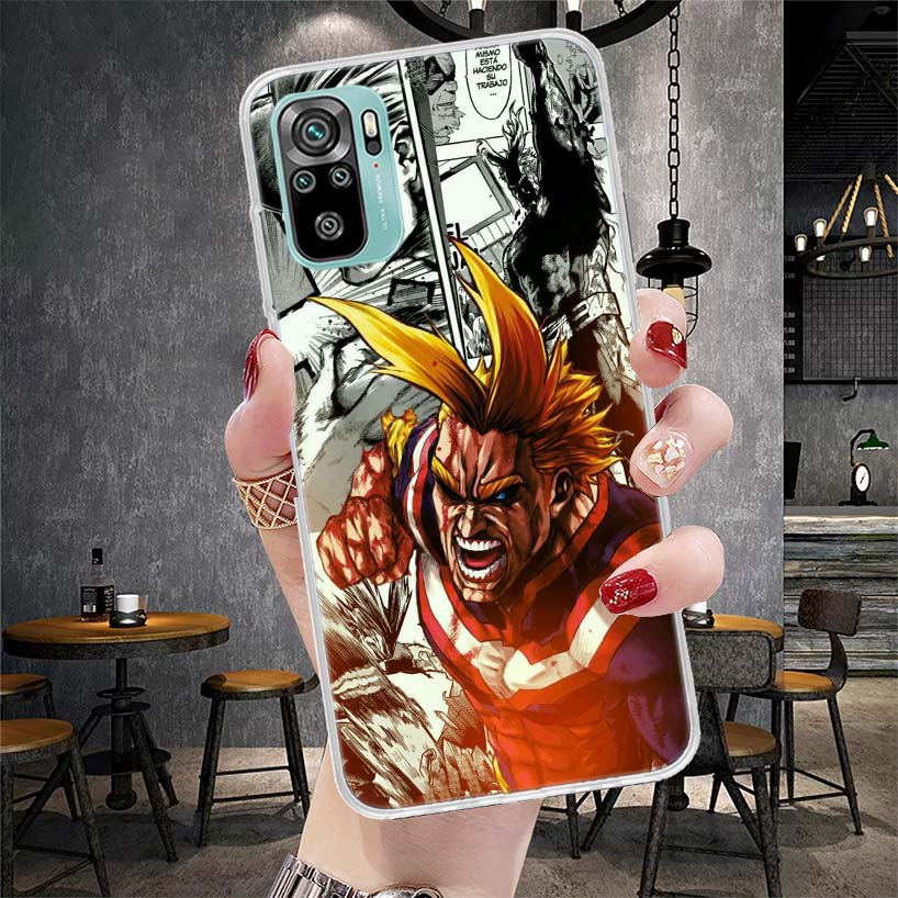 Мой герой MHA Деку Мягкий чехол для телефона для Xiaomi Redmi Note 15 14 14S 13 12 Pro Plus 12S 11 11S 11E 10 10S 11T 5G Fundas Coque Redmi