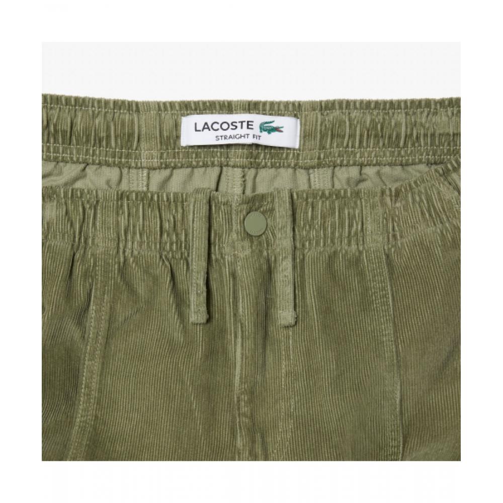 Lacoste Мужские вельветовые брюки S [хаки]