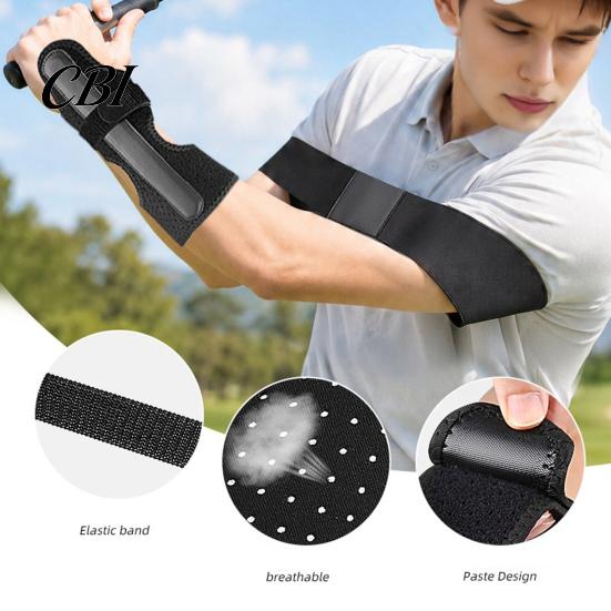 Golf Swing Correction Band Training Aid, Trainer Wrist Brace & Arm Equipment Band, Posture Corrector Practice for Beginner Aid