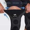 1 пара наколенников большого размера - Компрессионный рукав для поддержки при боли в колене, артрите, отеке, остеоартрите, разрыве мениска, суставе