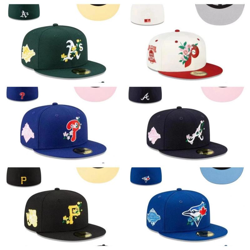 Floral Series Size Cap, Closed Cap, Baseball Cap Sun protection hat Fully Enclosed Baseball Cap