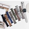 Совместимый силиконовый ремешок-кожа для Apple iWatch Ultra: Дышащий стиль с отверстиями и квадратной пряжкой.