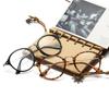 Anti Blue Light Glasses Vintage Metal Frame Men Women Round Frame Eyeglasses Eye Protection for Reading Computer Eyewear