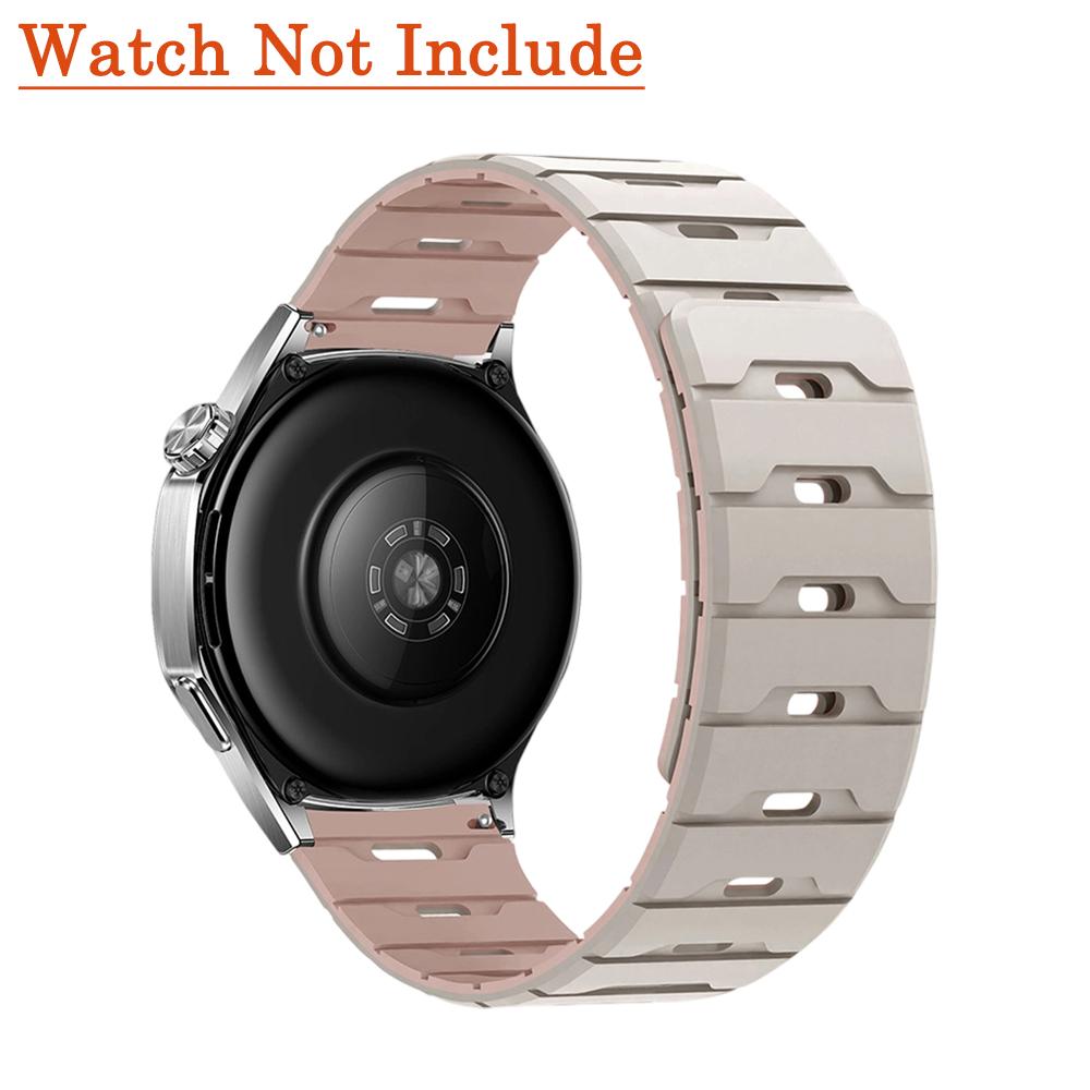 18мм 20мм 22мм Силиконовый ремешок для Huawei Watch GT6 GT5 6Pro GT4 46мм Магнитный ремешок для Samsung Galaxy Watch 7 6 5 4 Classic 5Pro