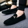 Suede for Men Soft Driving High Quality Flats Male Walking Shoes Slip-on Casual Loafers Summer Men's Shoe