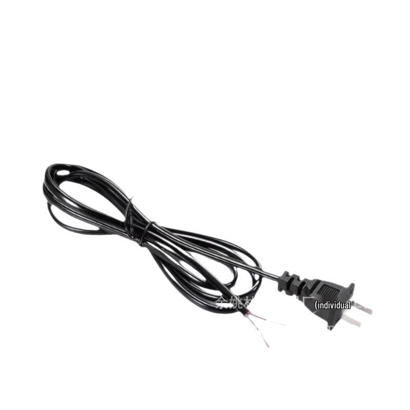 Universal Two-Core Power Cord for Electric Fans - 2*0.75mm², Fits Floor, Desk, and Wall Fans