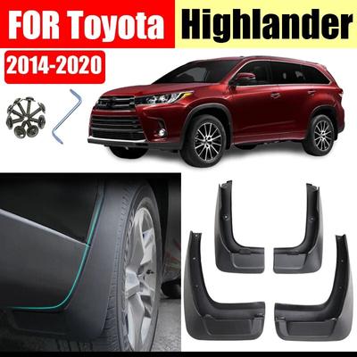 Для Highlander брызговики Fender Highlander брызговики брызговик автомобильные аксессуары спереди и сзади 4 шт. 2014-