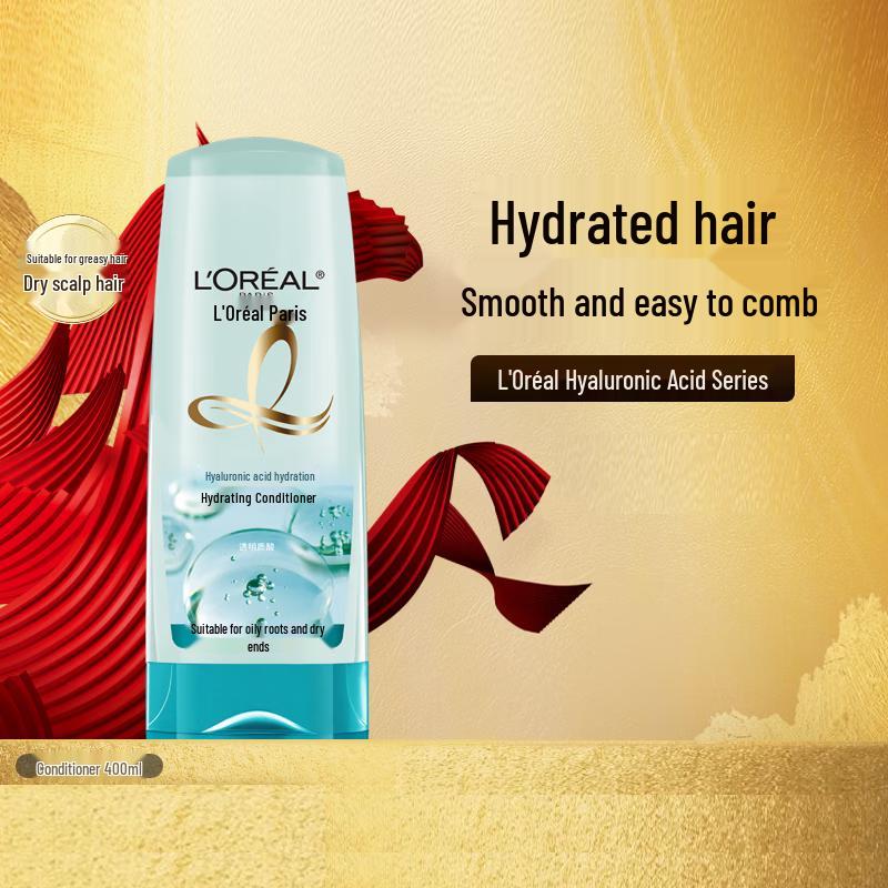 L'Oreal Увлажняющий кондиционер с гиалуроновой кислотой, двойная упаковка