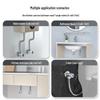 Gongyan 304 Stainless Steel 1/2-inch Hot & Cold Angle Valve Set