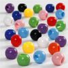 Round Plastic Beads with Large Hole. Ref 618330