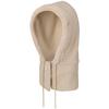 TaylorMade Double Hooded Neck Warmer, Beige, Free Size, Women's, 2024FW UN308