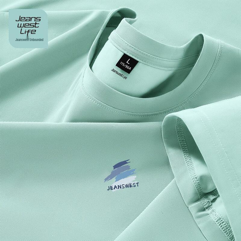 Унисекс футболка JEANSWEST LIFE, классная и дышащая, с круглым вырезом