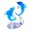Cute Dolphin Ornament Glass Dolphin Decor Desktop Ornament Dolphin Statue  Home