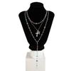 Tassel Long Chain Necklace Jewelry Choker Necklace Fashion Y-Shaped Necklace  Women