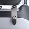 Vehicle Storage Hooks Universal Car Seat Hook Hanger, Faux Leather Back Rear Solutions Foldable Interior Organizer for Hanging Groceries And