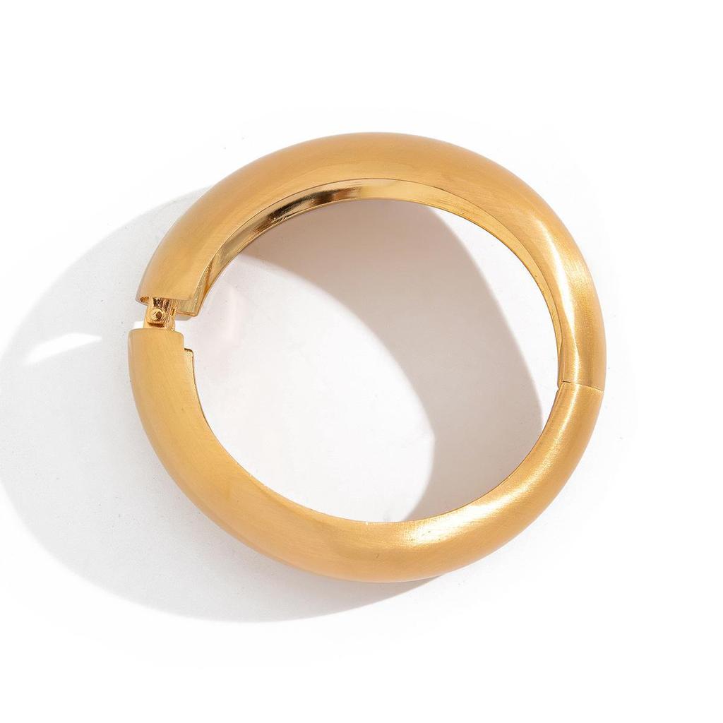 Европейский и американский модный браслет из сплава нестандартной формы - легкий роскошный широкий стиль