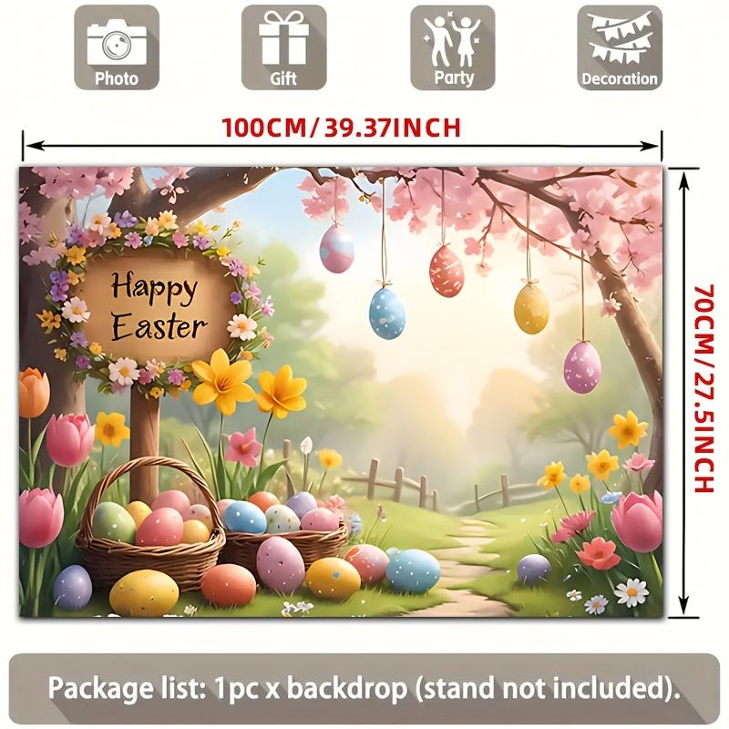 2D planar style, [Party Banner] 2D planar banner, 1 piece, Happy Birthday. Cuteyzb