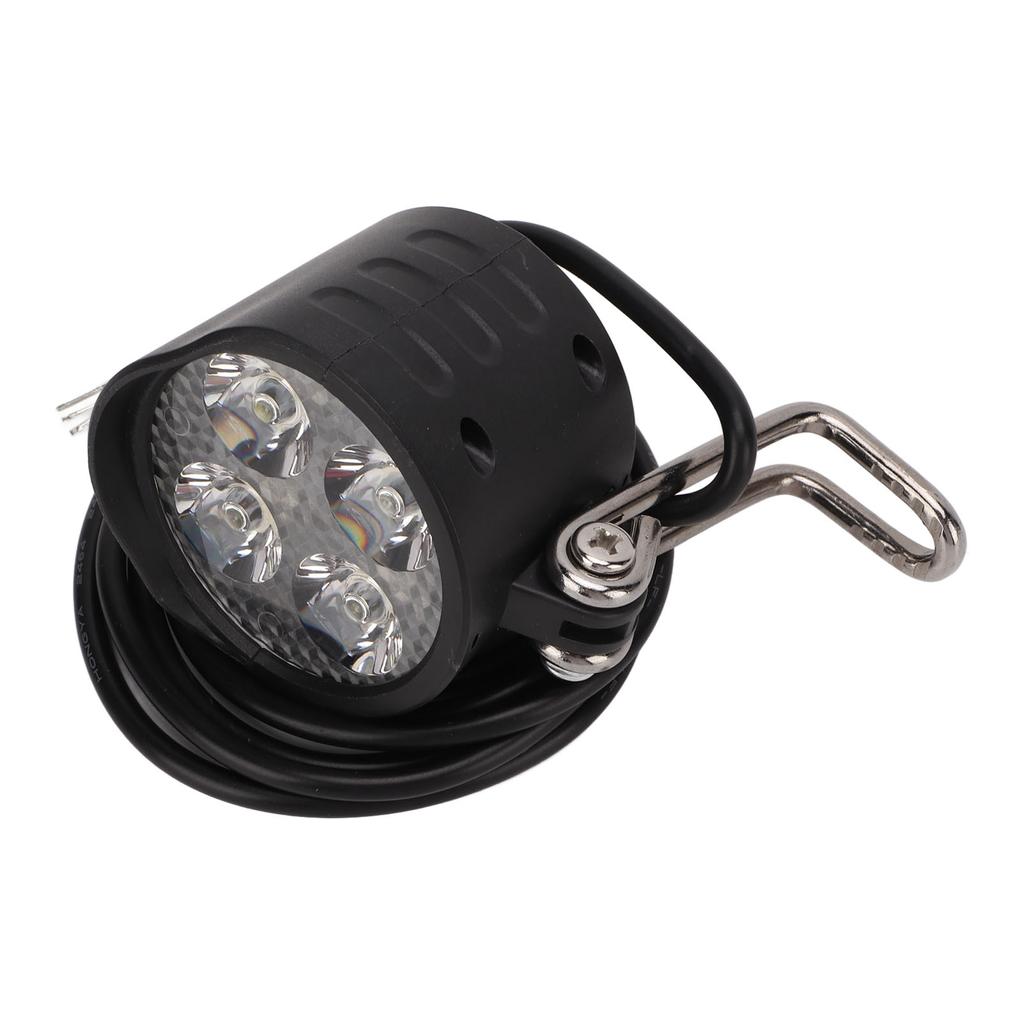 Electric Bike LED Headlight Built In Horn 4 Lights Scratch Resistant Waterproof Electric Scooters