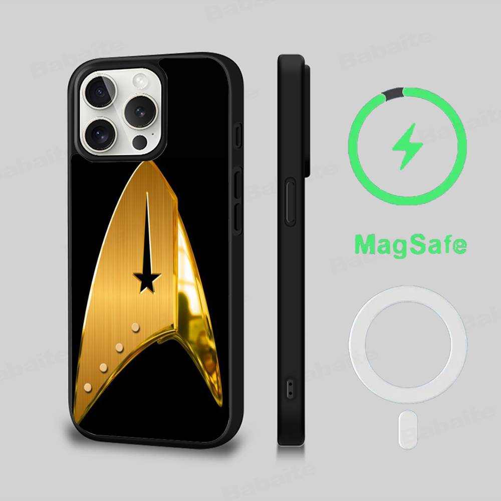 S-Star T-Trek Ships Phone Case Magnetic Case For IPhone 16 14 13 12 11 15 Pro Max Plus For Magsafe Wireless Charge Cover