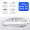 JKQDU1 Car Door Handle Bowl Transparent Sticker Anti-collision Protection Strips For Alfa Romeo 159 GT 147 Giulietta Tonale Giulia 156