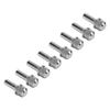 8 Pcs RC Wheel Hub Extension Nut Stainless Steel High Strength Hex RC Wheel Hub Extension Adapter