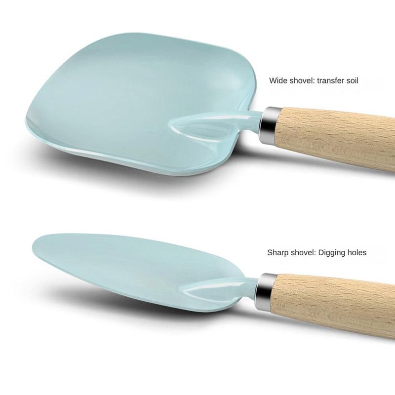 4 шт. металлические садовые инструменты с деревянной ручкой, пляжные игрушки, садовые инструменты для детей