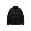 Solid Color Zip Stand Collar Jacket Down Coat Men Outerwear Black 952347901-3