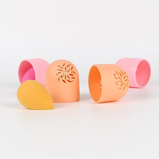 Beauty Egg Box Breathable Dustproof High Elasticity Soft Powder Puff Drying Holder Travel Accessories