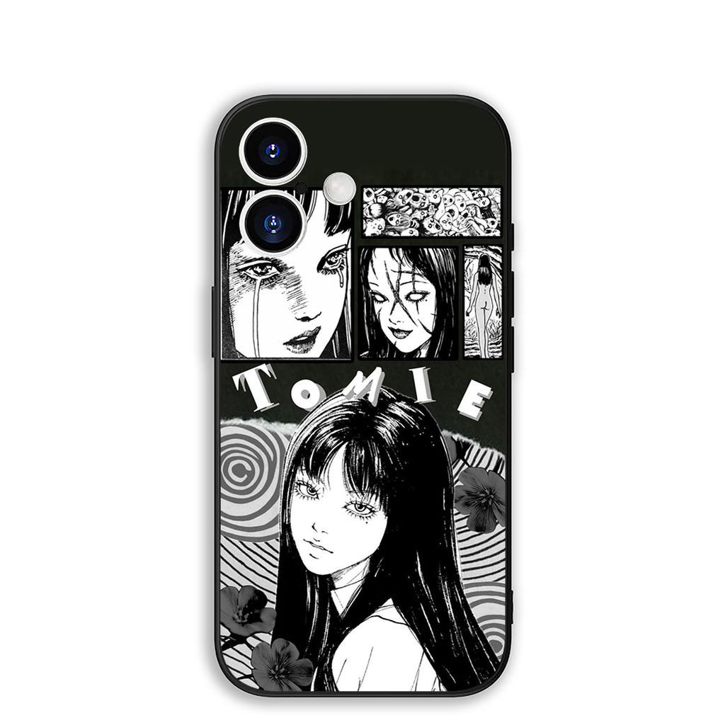 Чехол для Apple iPhone 17 16 Plus 13 12 Pro Max Mini X XR Xs ProMax 16E 15+ 17+ Air Phone Case Коллекция Томи Аниме Дзюндзи Ито